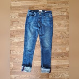 Frame Denim Le Nik Straight Leg Cuffed 28